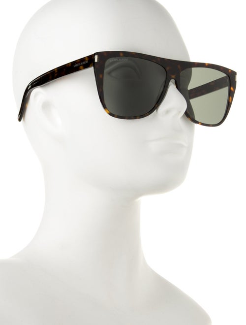 Saint Laurent Square Tinted Sunglasses