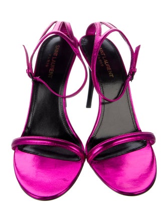 Saint Laurent Leather Sandals