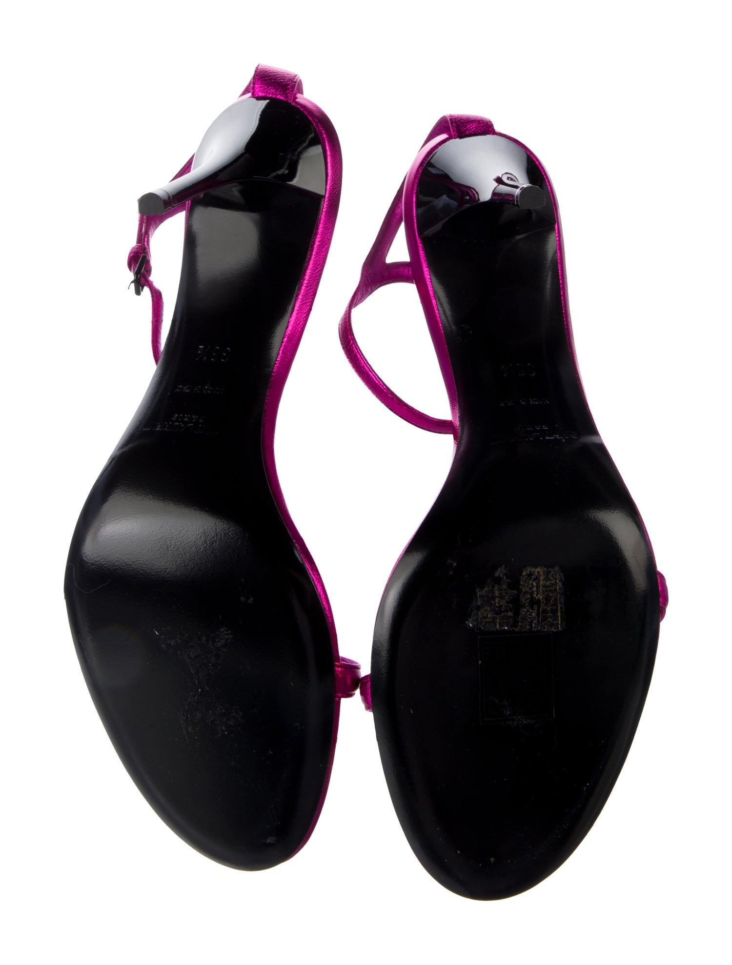 Saint Laurent Leather Sandals