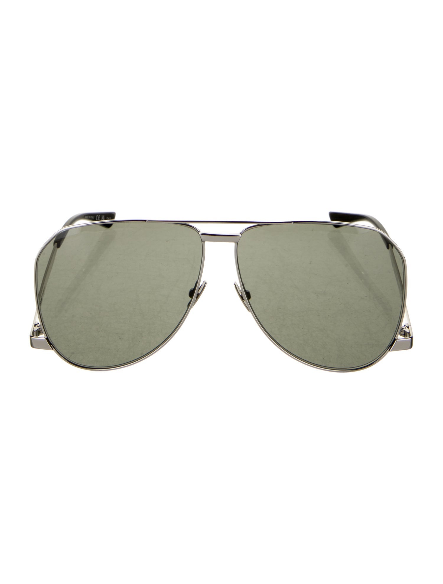 Saint Laurent Aviator Tinted Sunglasses