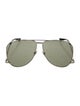 Saint Laurent Aviator Tinted Sunglasses