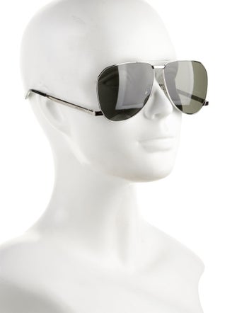 Saint Laurent Aviator Tinted Sunglasses