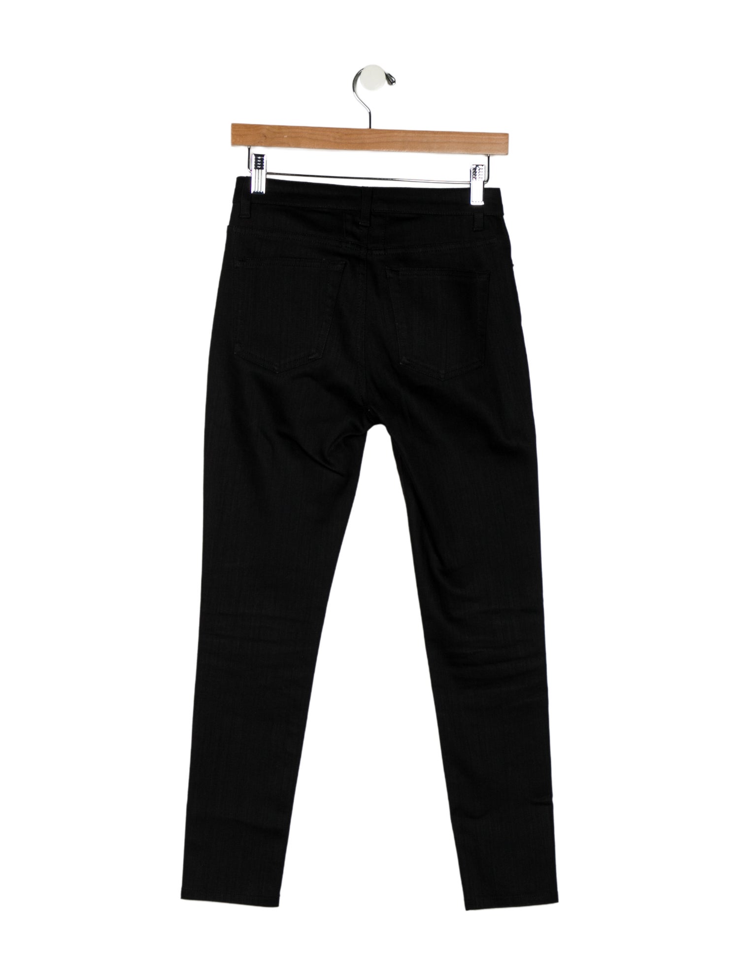 Saint Laurent Mid-Rise Skinny Leg Jeans