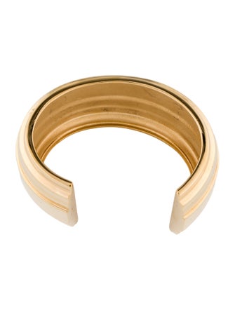Saint Laurent Wide Cuff Bracelet