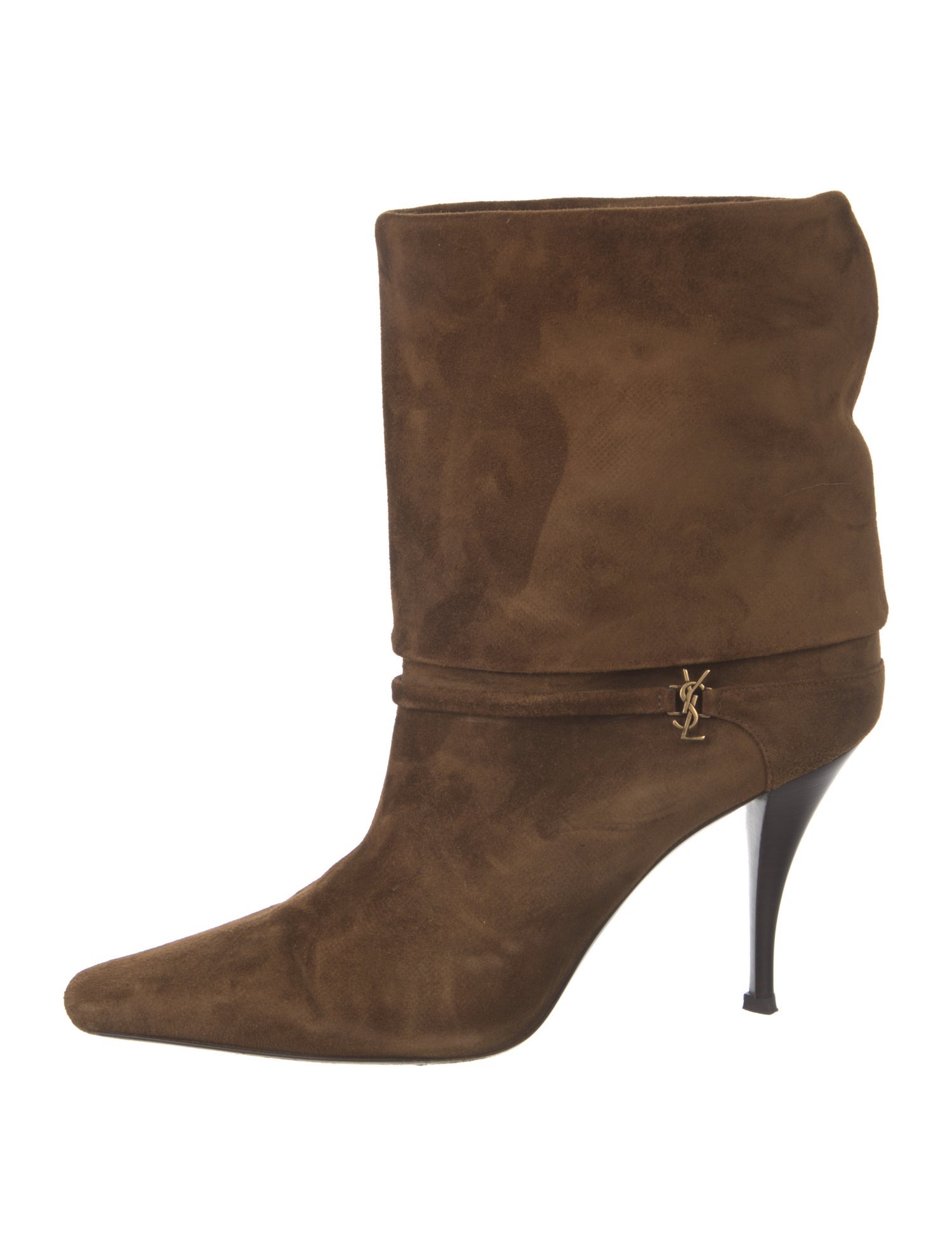 Saint Laurent Suede Boots