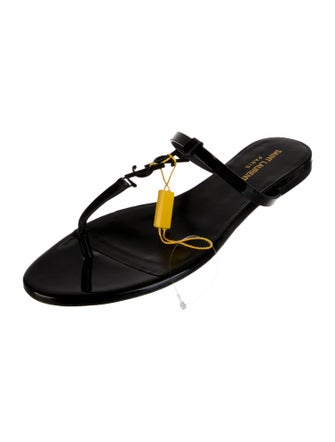 Saint Laurent Rubber Slides