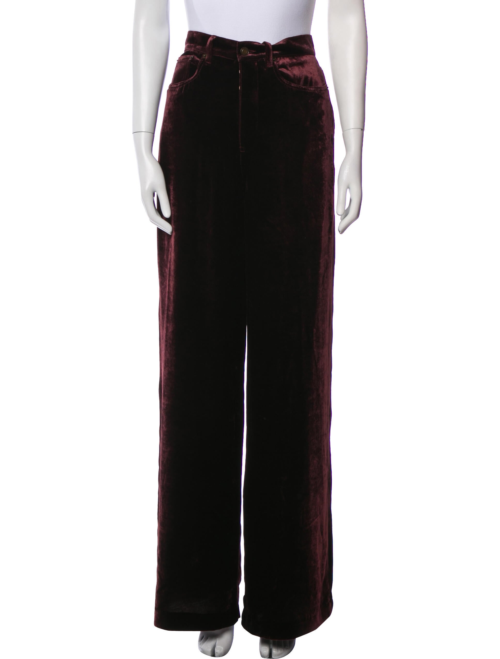 Saint Laurent 2022 Wide Leg Pants