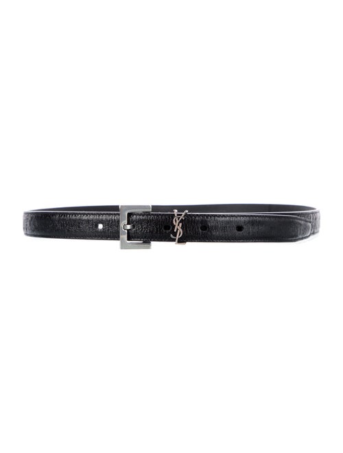 Saint Laurent Signature Logo Skinny Belt Kit