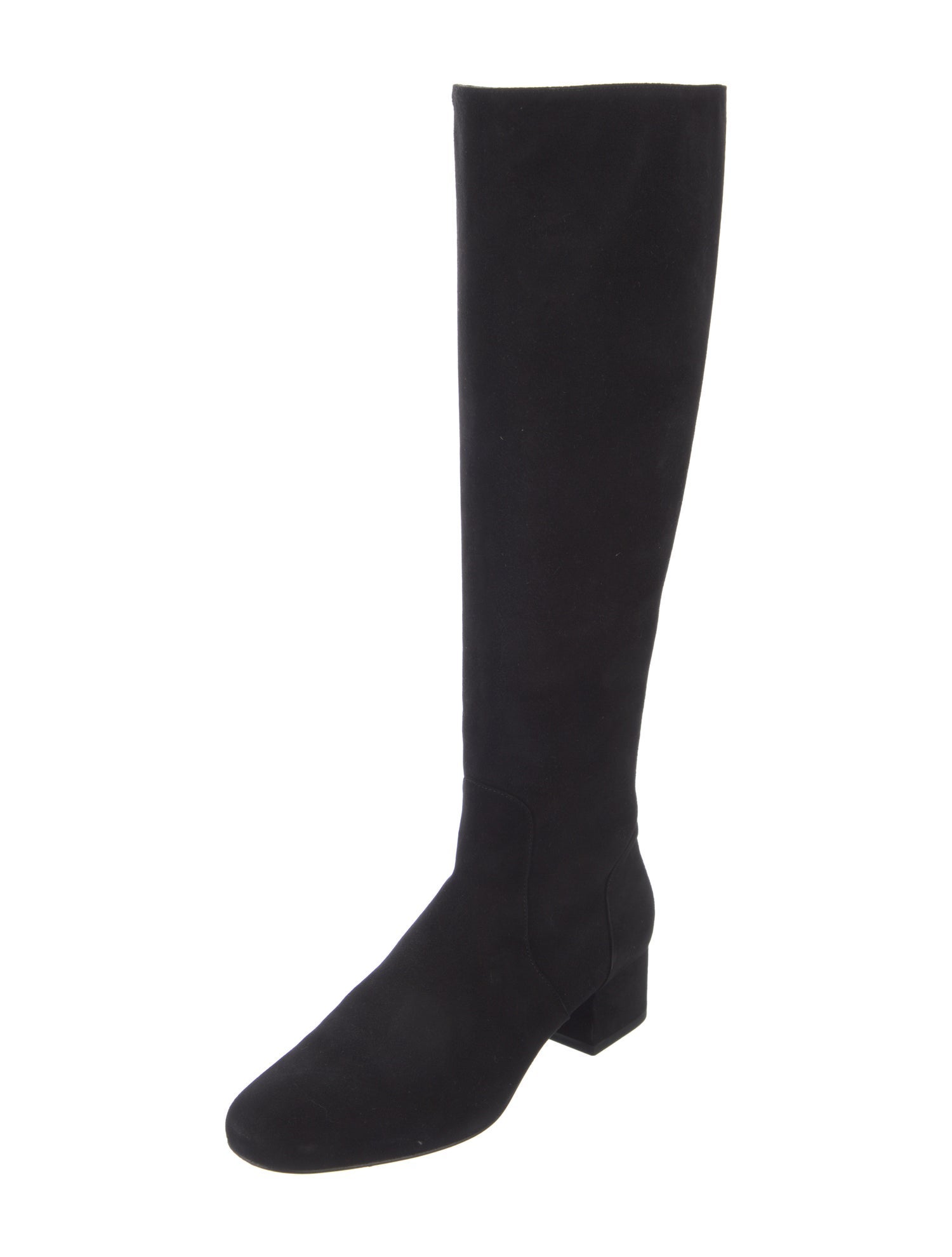 Saint Laurent Suede Riding Boots