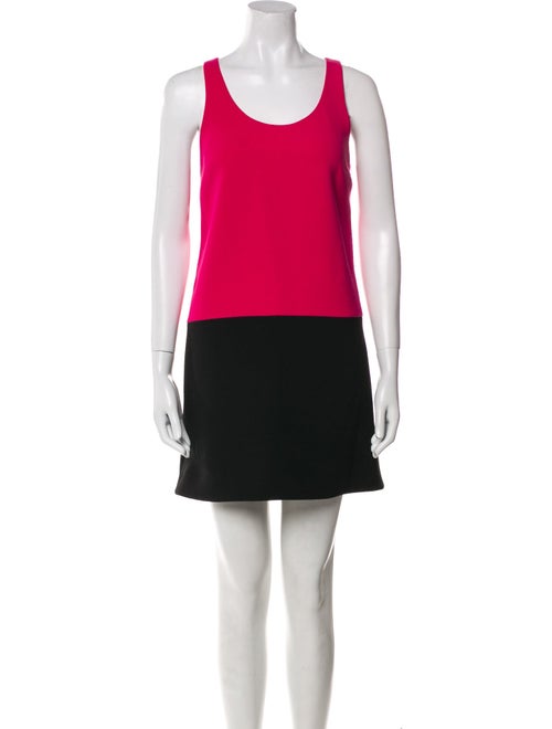 Saint Laurent Virgin Wool Mini Dress
