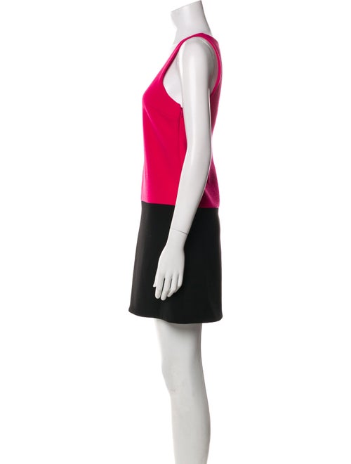 Saint Laurent Virgin Wool Mini Dress