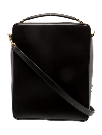 Saint Laurent Calfskin Everyday Case w/ Strap Large 2024