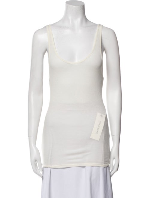 Saint Laurent Scoop Neck Sleeveless Top