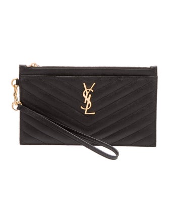 Saint Laurent Leather Cassandre