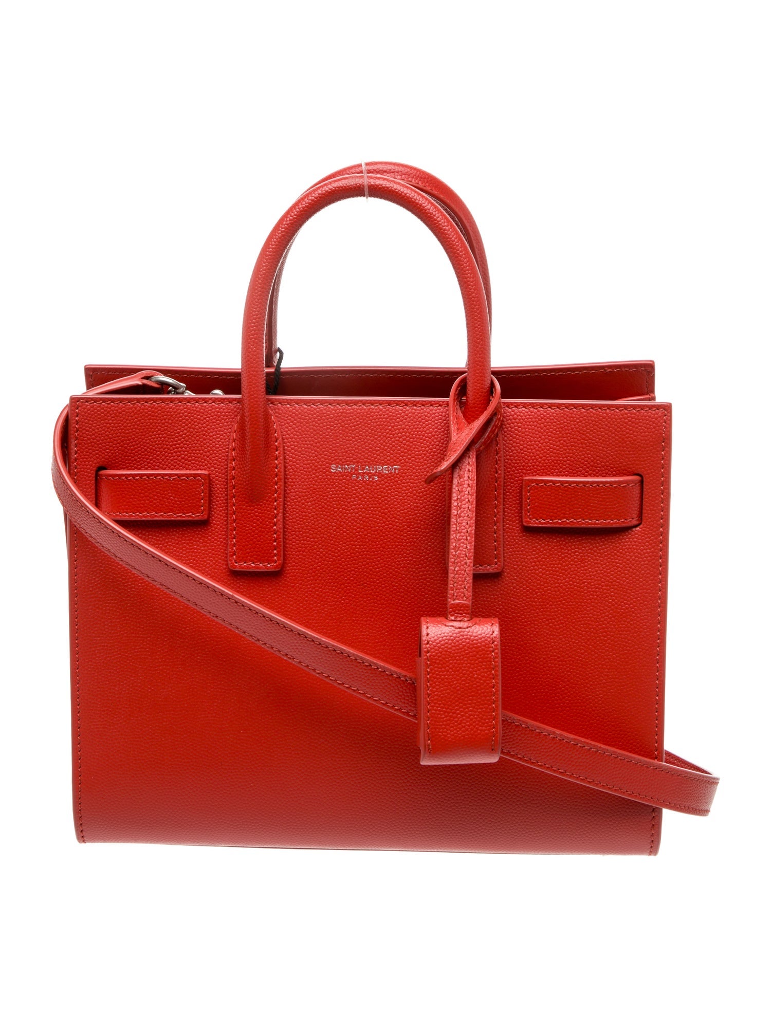 Saint Laurent Leather Sac De Jour Nano