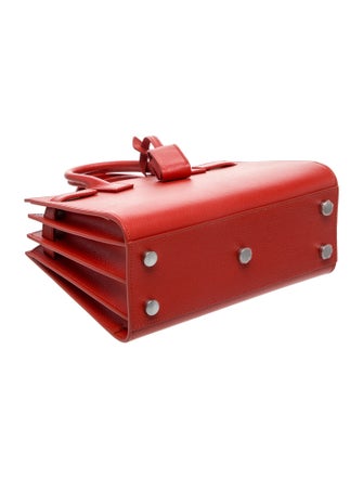 Saint Laurent Leather Sac De Jour Nano