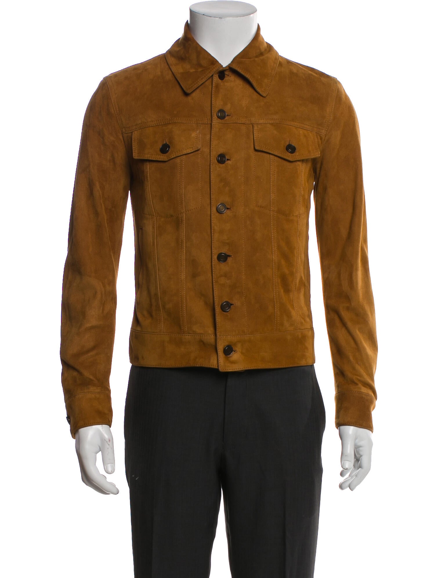 Saint Laurent 2018 Lambskin Trucker Jacket