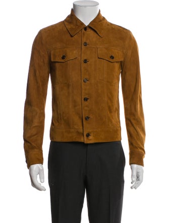 Saint Laurent 2018 Lambskin Trucker Jacket