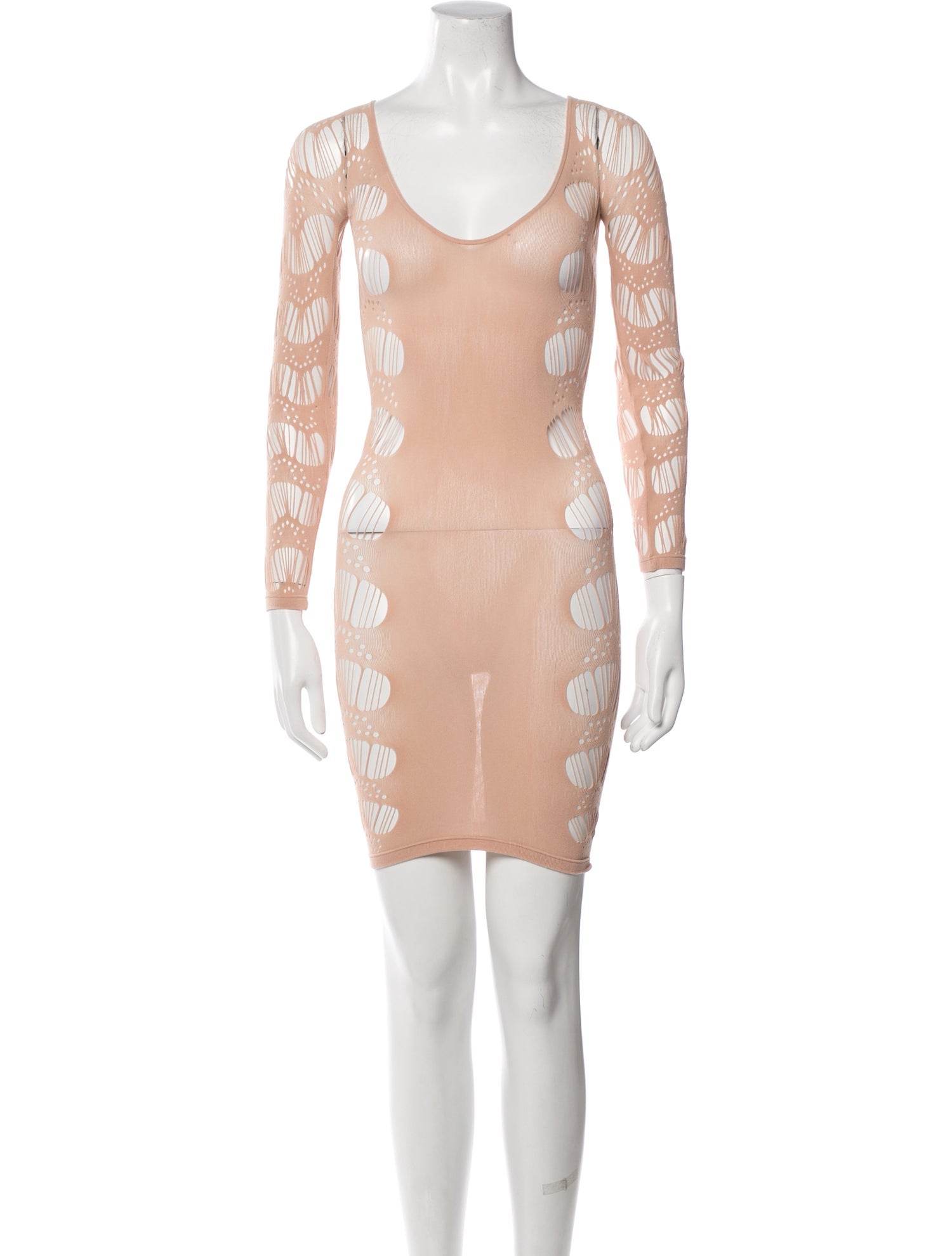 Saint Laurent Printed Mini Dress w/ Tags