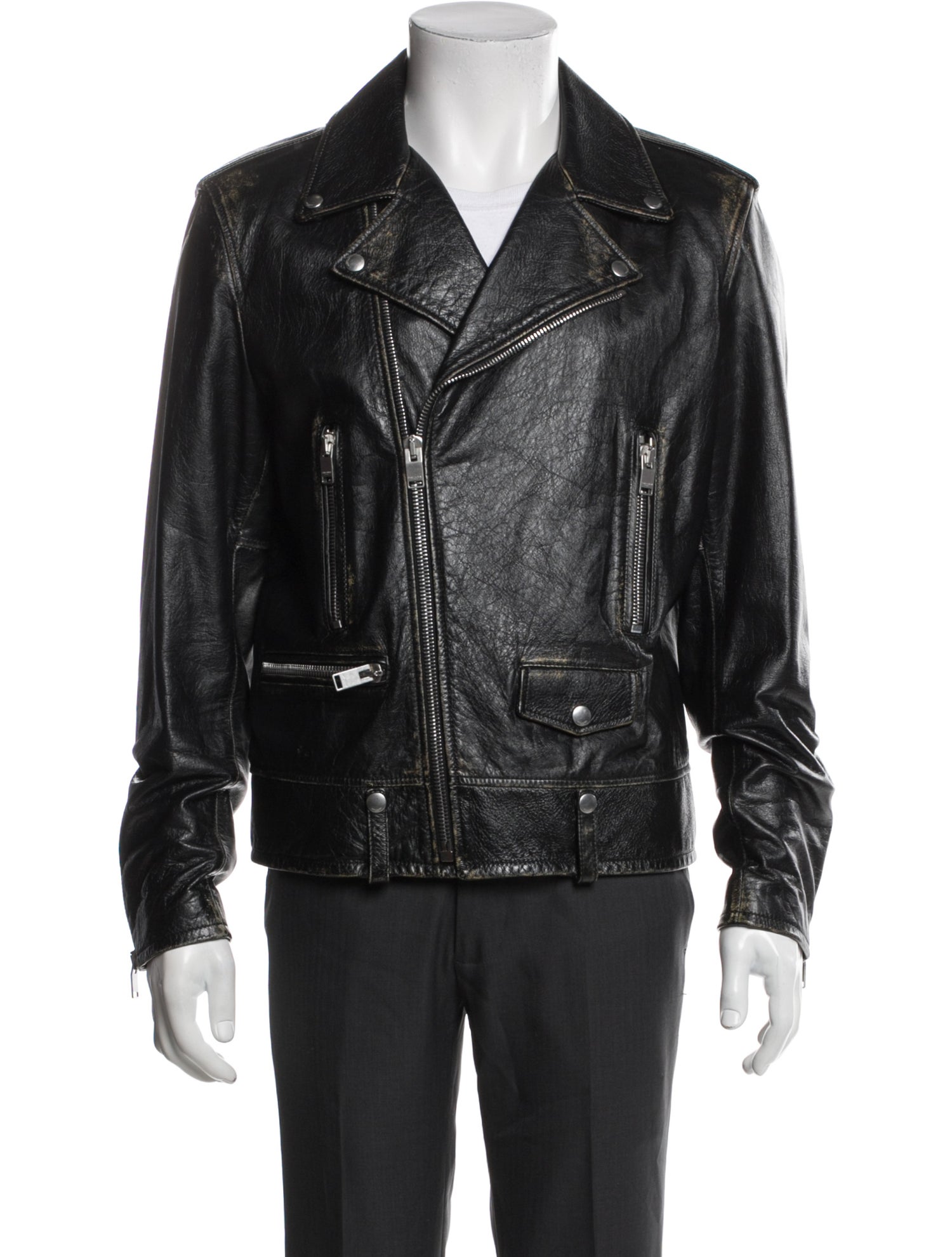 Saint Laurent 2016 Calfskin Moto Jacket