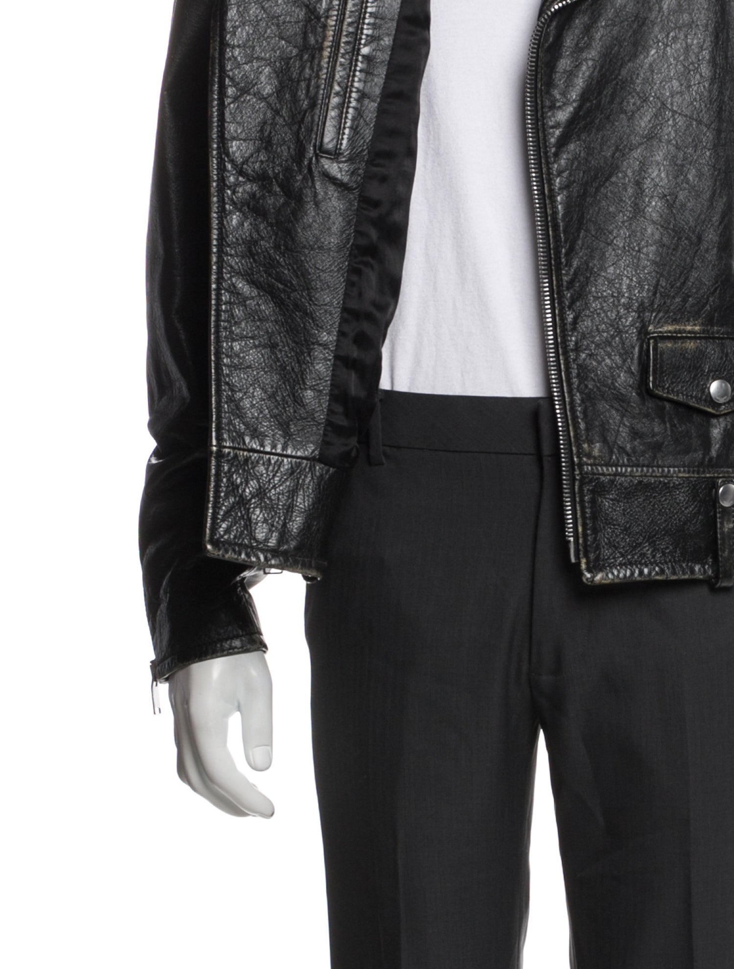 Saint Laurent 2016 Calfskin Moto Jacket