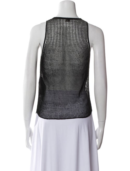 Saint Laurent Linen Striped Top