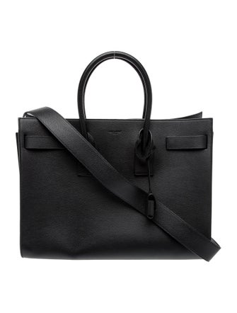 Saint Laurent Leather Sac De Jour