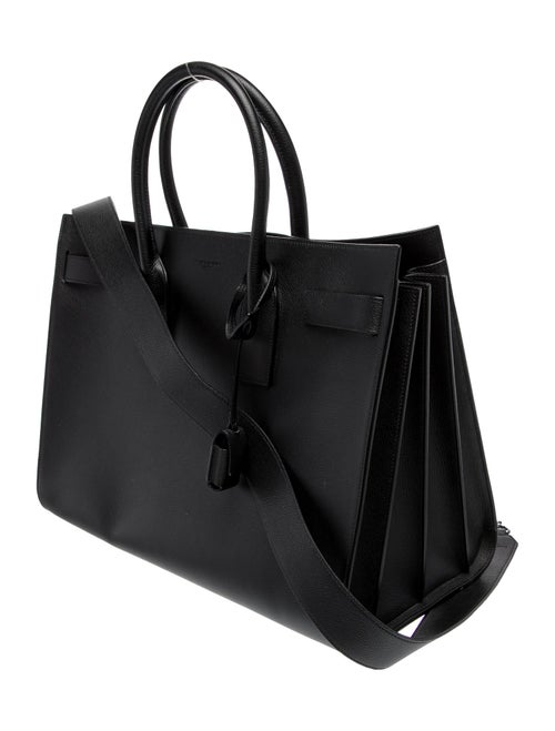 Saint Laurent Leather Sac De Jour