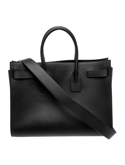 Saint Laurent Leather Sac De Jour