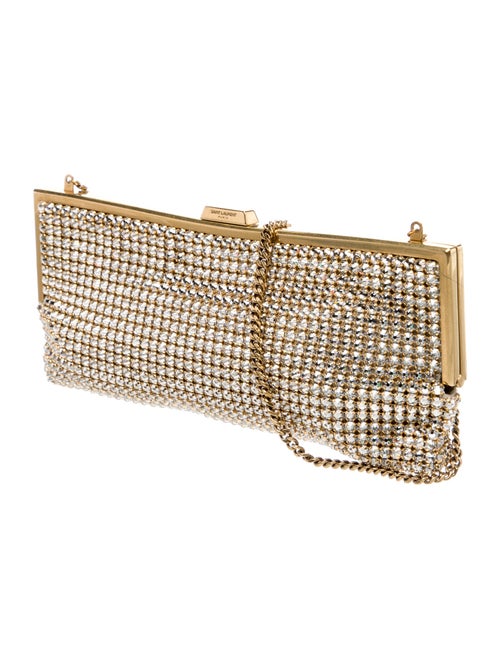 Saint Laurent Crystal Minaudière 2025