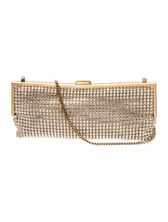 Saint Laurent Crystal Minaudière 2025