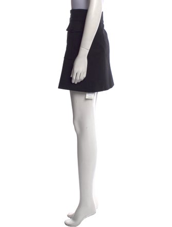 Saint Laurent Wool Mini Skirt