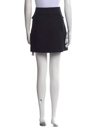 Saint Laurent Wool Mini Skirt