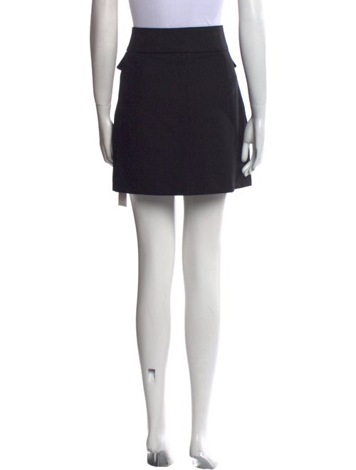 Saint Laurent Wool Mini Skirt