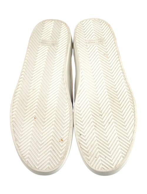 Saint Laurent Canvas Animal Print Sneakers