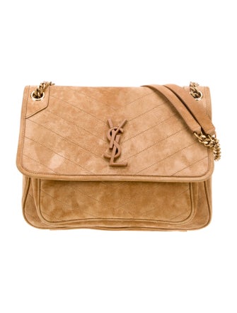 Saint Laurent Suede Kate Medium