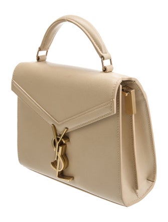 Saint Laurent Leather Cassandre Mini