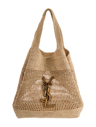 Saint Laurent Raffia Icare Maxi