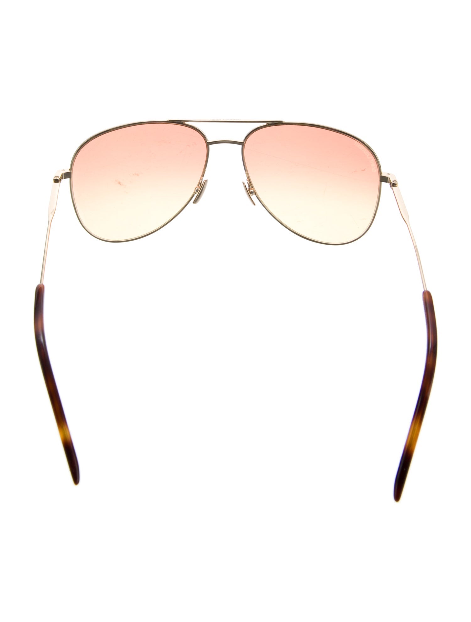 Saint Laurent Aviator Mirrored Sunglasses