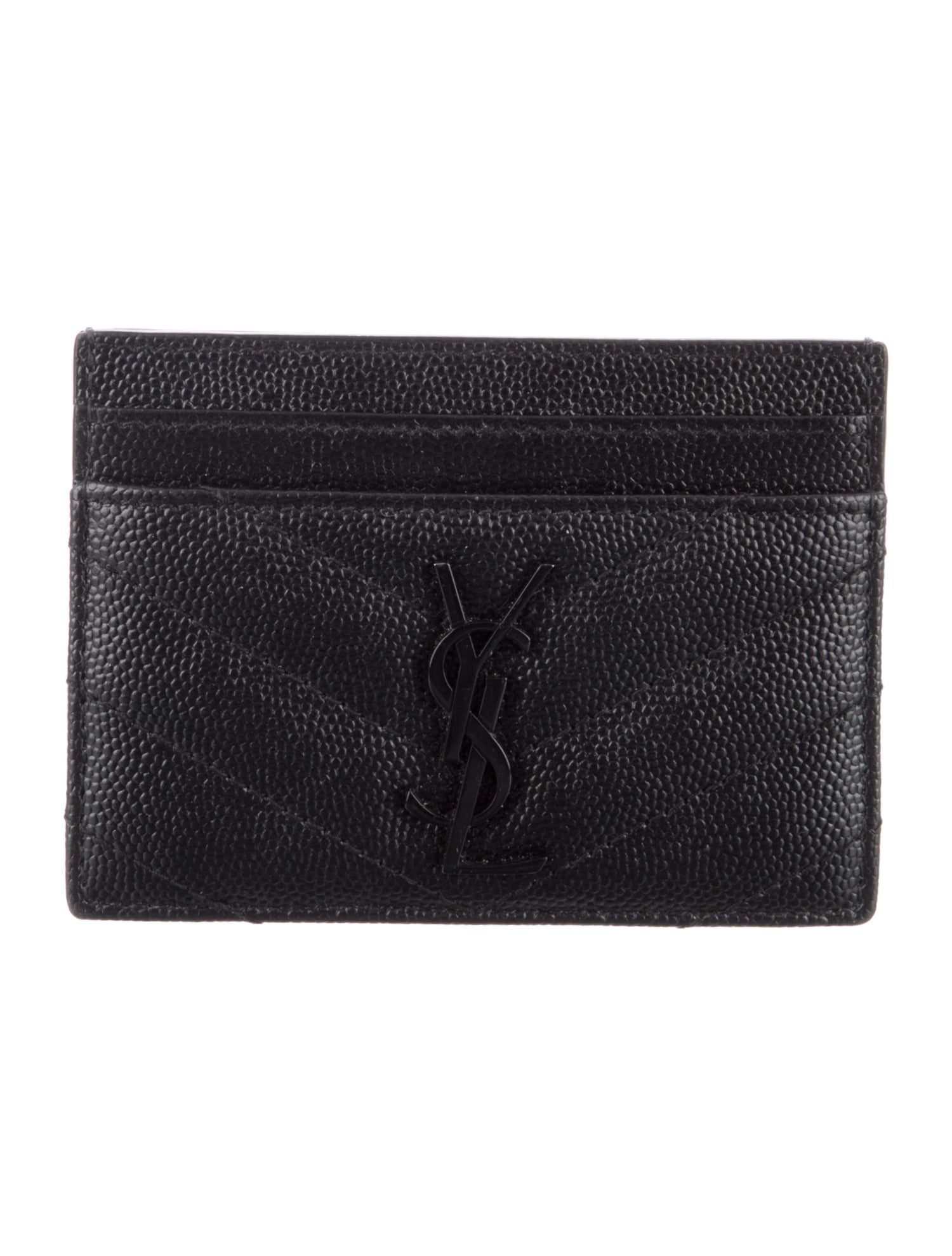 Saint Laurent 2021 Leather Card Holder