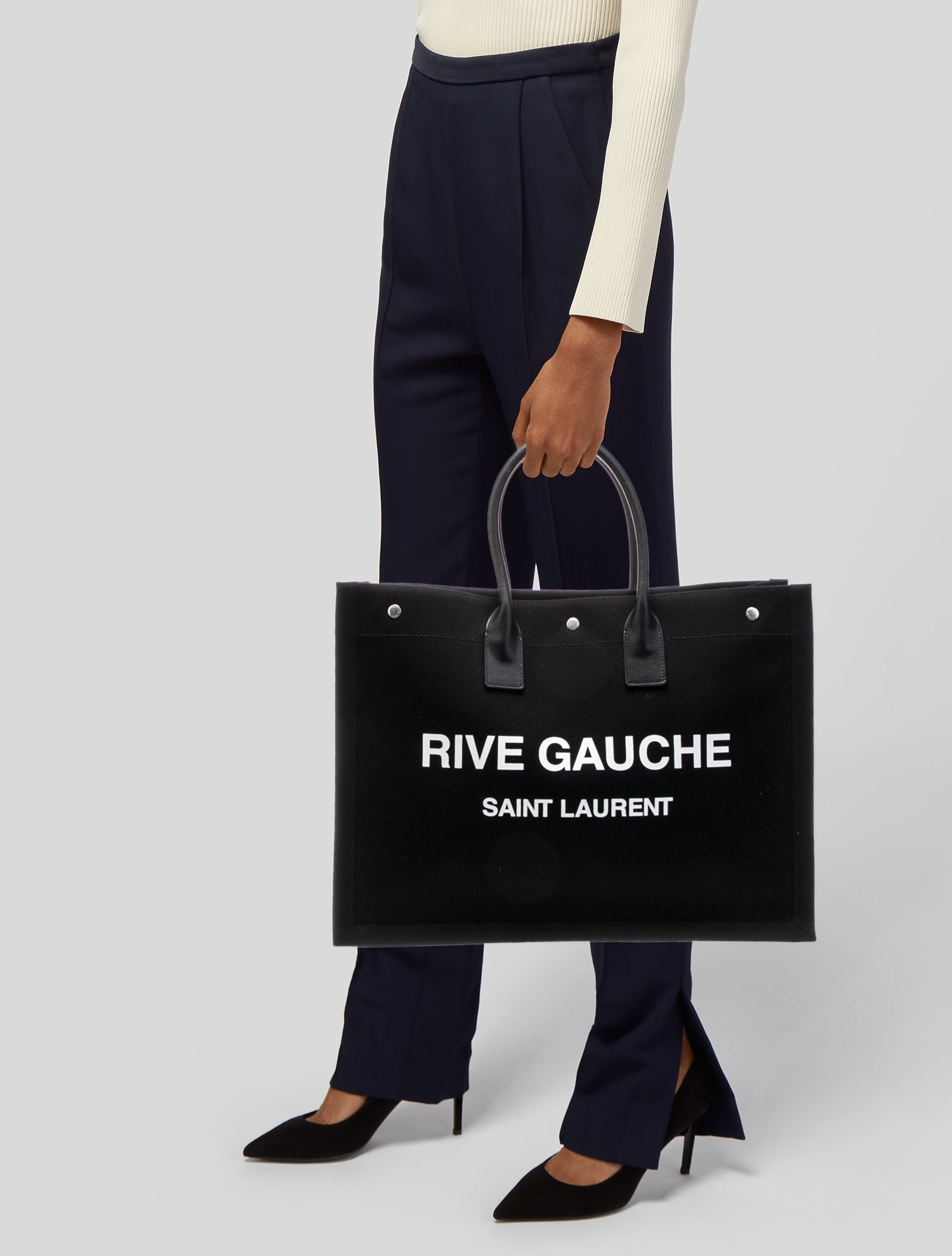 Saint Laurent Canvas Rive Gauche