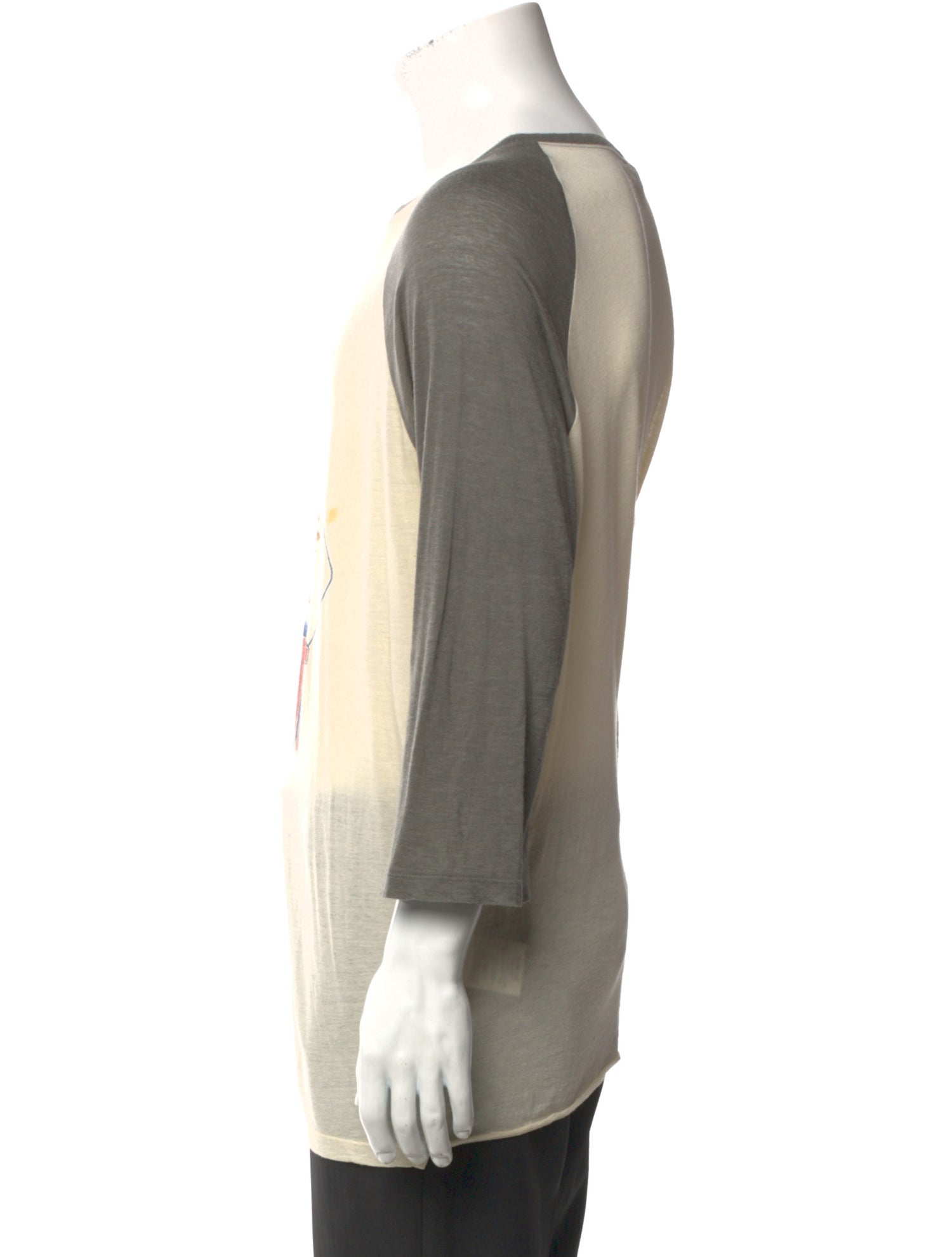 Saint Laurent 2018 Robot Logo T-Shirt