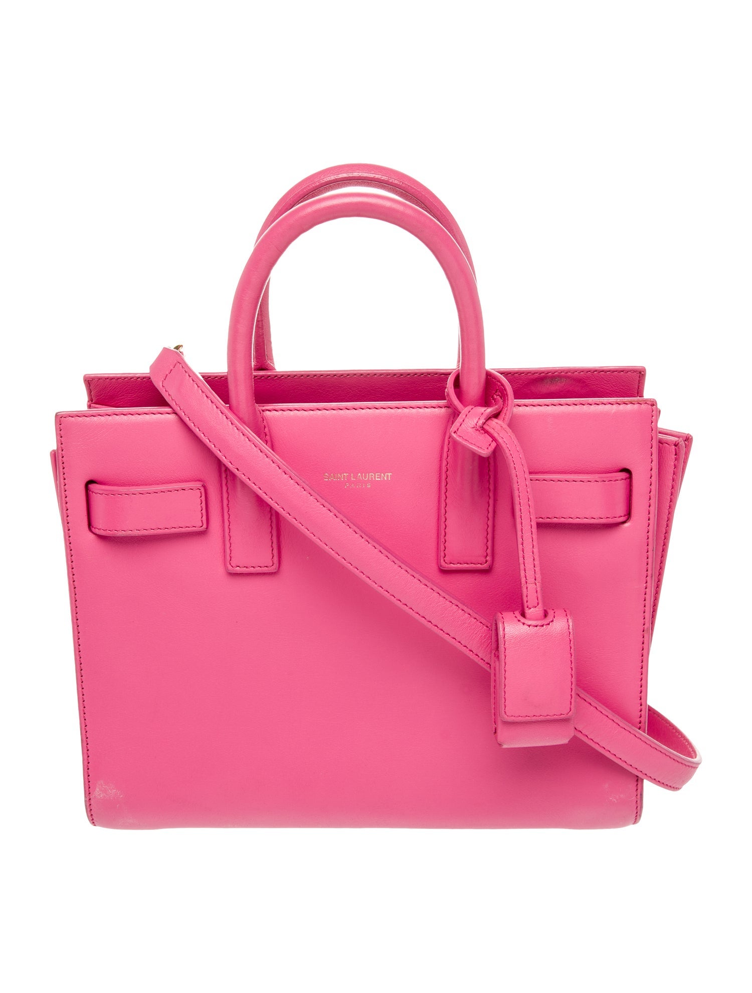 Saint Laurent Leather Sac De Jour Nano