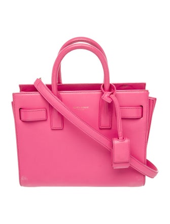 Saint Laurent Leather Sac De Jour Nano