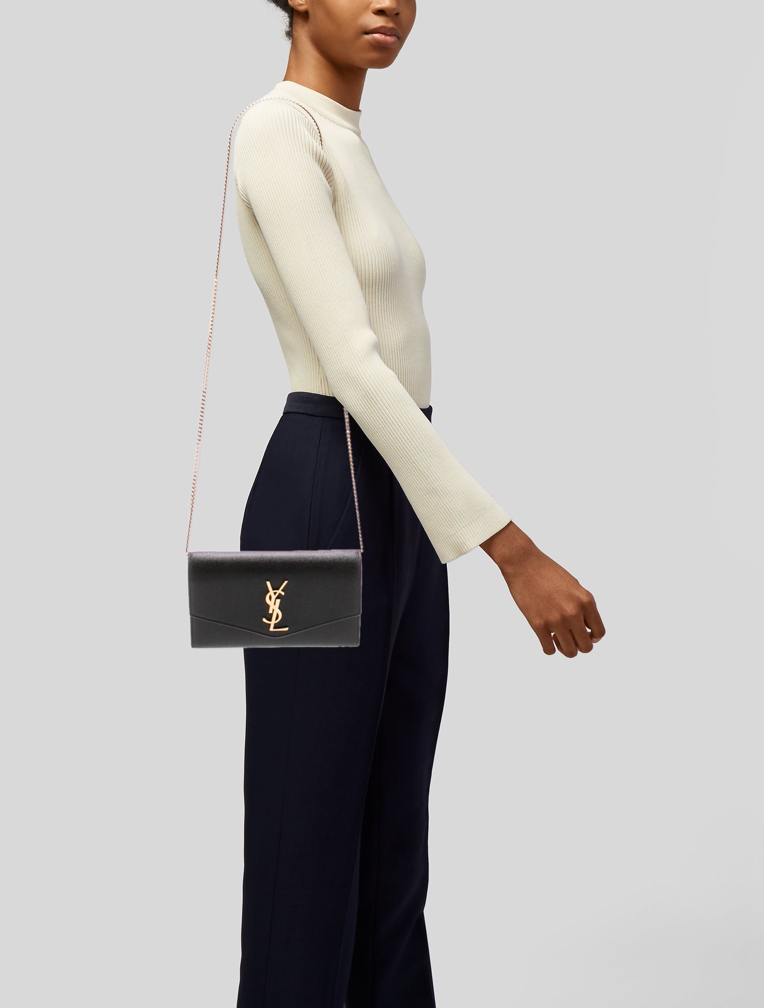 Saint Laurent Leather Uptown 2024 w/ Tags