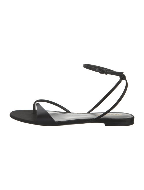 Saint Laurent Satin Sandals