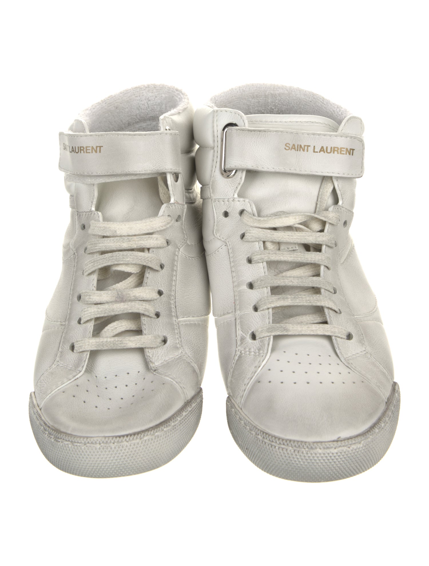 Saint Laurent Leather Sneakers