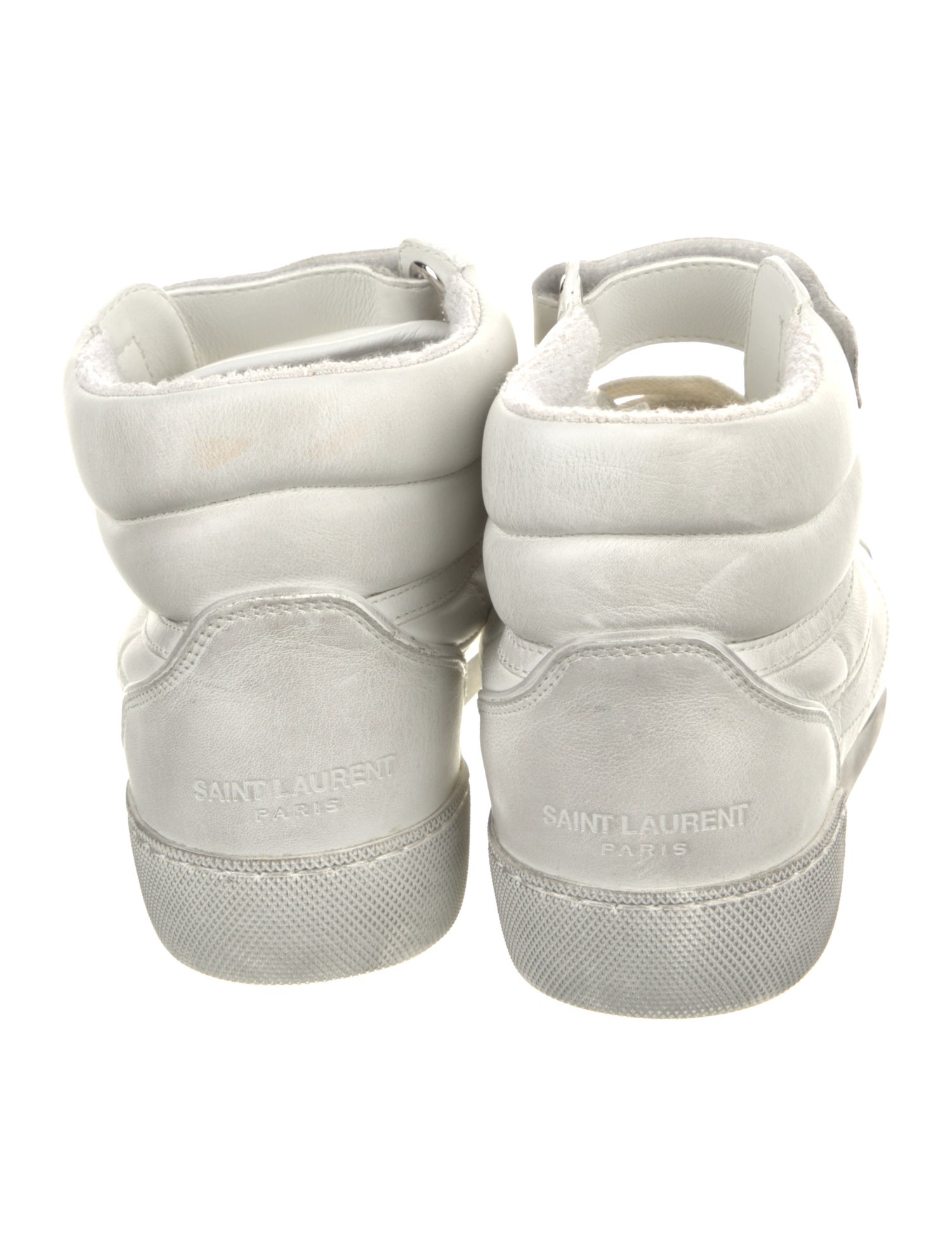 Saint Laurent Leather Sneakers