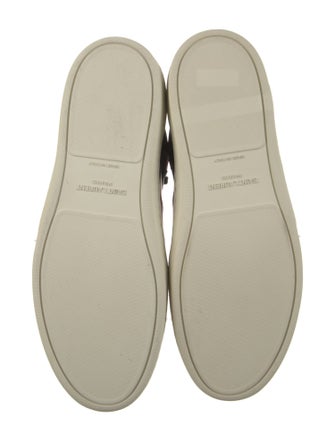 Saint Laurent Leather Colorblock Pattern Sneakers