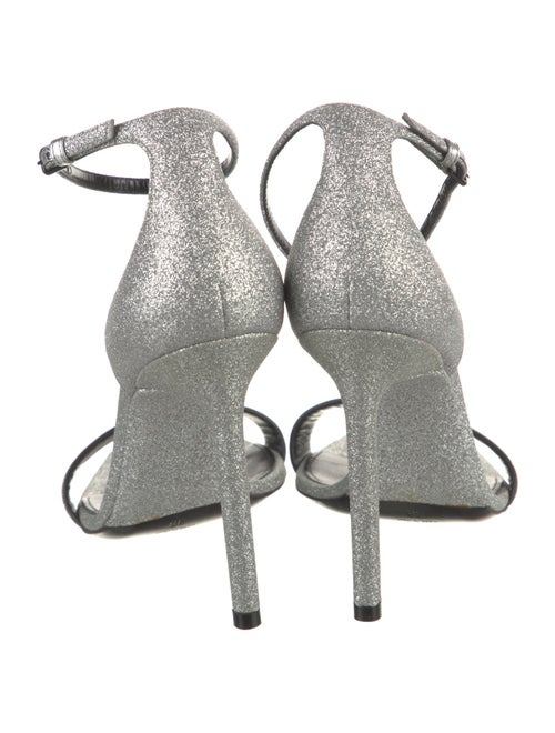 Saint Laurent Glitter D'Orsay Pumps